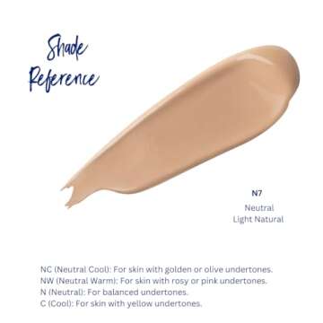 Best Bronze Bombshell Body Makeup - Tattoo Cover Up Makeup & Body Foundation Waterproof - Tattoo Concealer Waterproof for Scars, Varicose Veins Cover Up & Leg Foundation (N7 Light Natural)