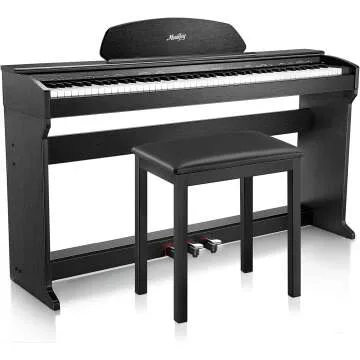 Moukey MDP-350 - Perfect Digital Piano for Beginners