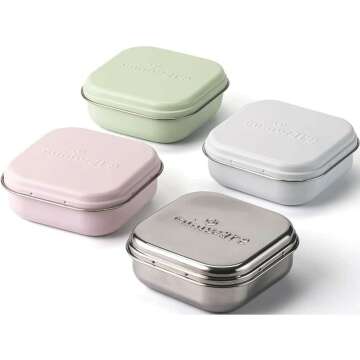 GrowBento Box + Silipods | Durable Lunch Set
