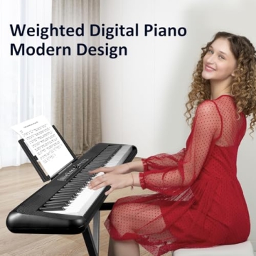 88 Key Electronic Digital Piano - Perfect for Beginners and Pros