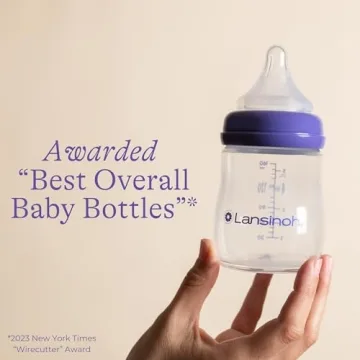 Lansinoh Anti-Colic Baby Bottles for Easy Transition