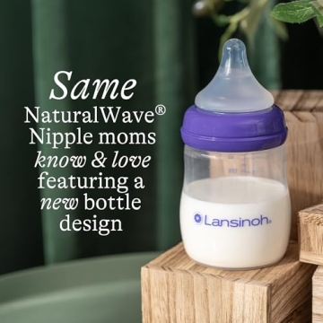 Lansinoh Anti-Colic Baby Bottles for Easy Transition
