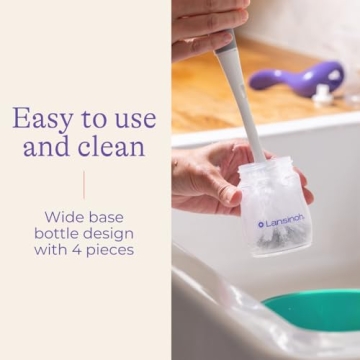 Lansinoh Anti-Colic Baby Bottles for Easy Transition