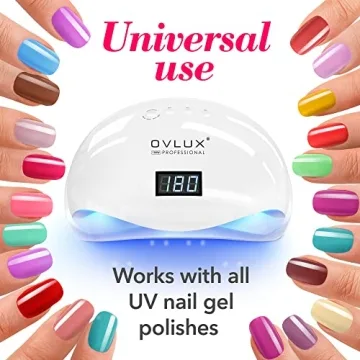 OVLUX UV LED Nail Lamp 180W for Pro Nail Drying