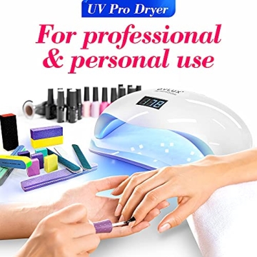 OVLUX UV LED Nail Lamp 180W for Pro Nail Drying