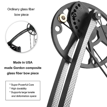 The7boX Compound Bow Set with Adjustable Features for All Levels