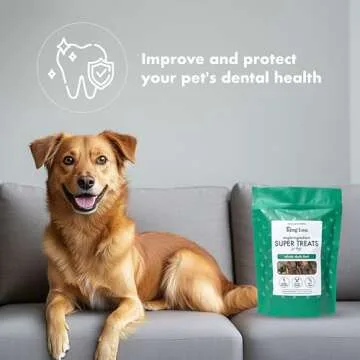 King Lou Pets - Whole Duck Feet for Dogs - Dehydrated Duck Dog Treats - USA-Made Dental Treats for Dogs - Collagen, Glucosamine, Chondroitin for Hip and Joint Health - 10 Count