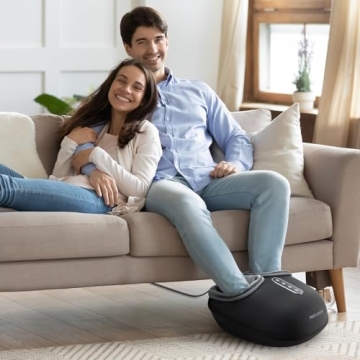 Medcursor Foot Massager - Deep Kneading with Heat for Pain Relief