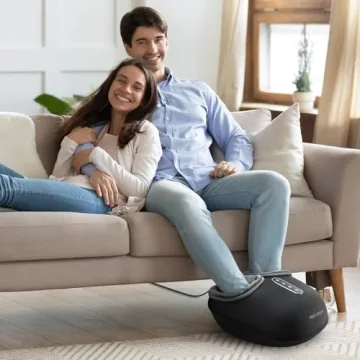 Medcursor Foot Massager - Deep Kneading with Heat for Pain Relief