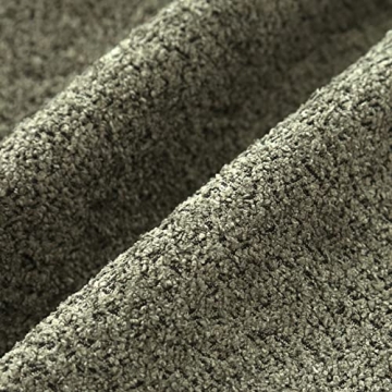 FIOUOVO Luxurious Chenille Pillow Covers Set of 2, Olive Green