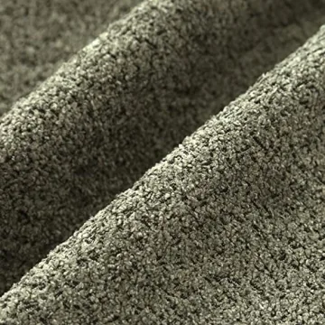 FIOUOVO Luxurious Chenille Pillow Covers Set of 2, Olive Green