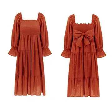 Stylish R.Vivimos Boho Midi Dress for Summer Chic