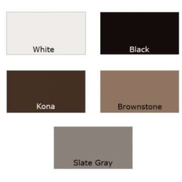 AZEK Lighted Post Cap - Black 5.5" x 5.5" for Elegance