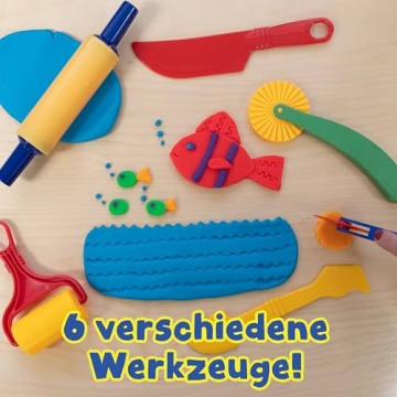 READY 2 LEARN Dough Tools Set for Creative Kids