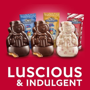 GHIRARDELLI Chocolate Snowmen Assortment 15 oz Bag