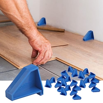 Innovative Flooring Spacers – Perfect for Laminate, Vinyl & Hardwood Installations (24 Pack)