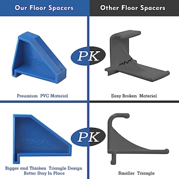 Versatile Flooring Spacers for Laminate and Vinyl Installation