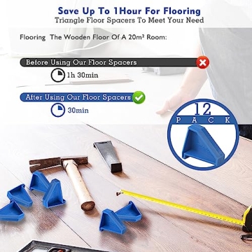 Versatile Flooring Spacers for Laminate and Vinyl Installation