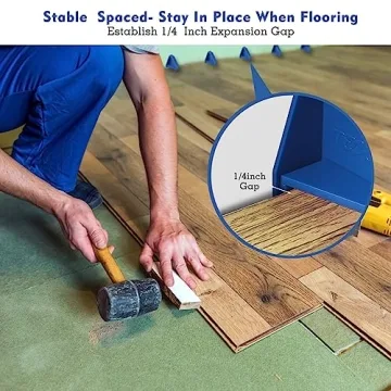 Versatile Flooring Spacers for Laminate and Vinyl Installation