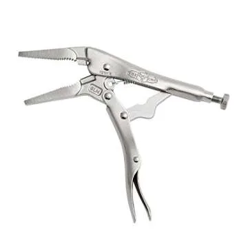 IRWIN 1402L3 Vise-Grip Original Long Nose Locking Pliers with Wire Cutters, 6-Inch