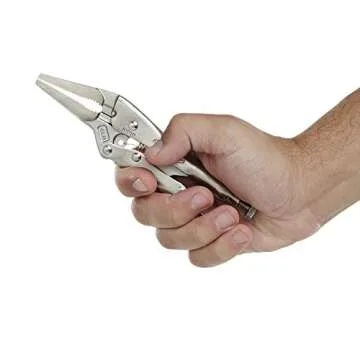 IRWIN Long Nose Locking Pliers with Wire Cutters - 6 Inch