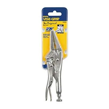 IRWIN Long Nose Locking Pliers with Wire Cutters - 6 Inch
