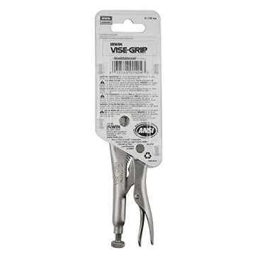 IRWIN Long Nose Locking Pliers with Wire Cutters - 6 Inch