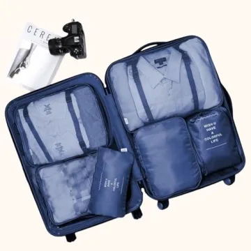 Lightweight VAGREEZ Travel Packing Cubes for Efficient Organizing