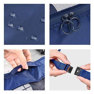 Lightweight VAGREEZ Travel Packing Cubes for Efficient Organizing