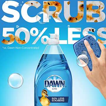 Dawn Ultra Dish Soap, Original Scent for Effortless Cleaning