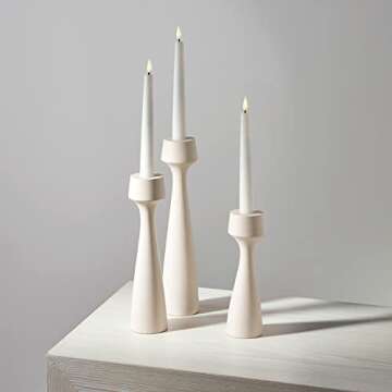 Tall Modern Candle Holders for Taper Candles - Chic Design