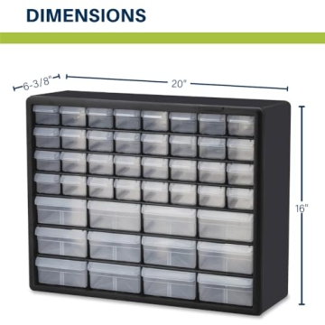 Akro-Mils 44-Drawer Storage Cabinet for Home & Office
