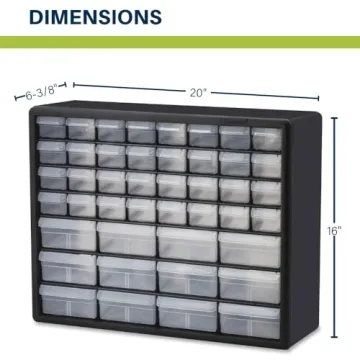 Akro-Mils 44-Drawer Storage Cabinet for Home & Office