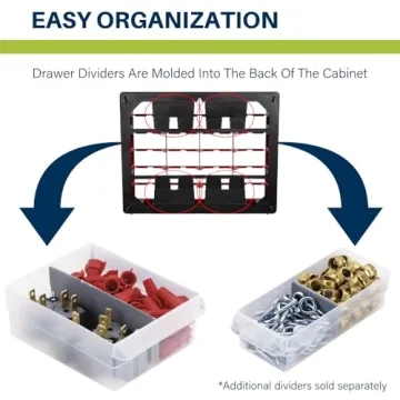 Akro-Mils 44-Drawer Storage Cabinet for Home & Office