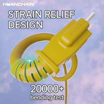 HUANCHAIN Indoor Outdoor Extension Cord 50 ft Waterproof, 16/3 Gauge Flexible Resistant Appliance Ex...