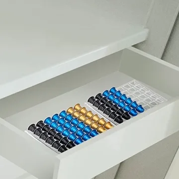 Sumerflos Coffee Pod Organizer for Nespresso Capsules
