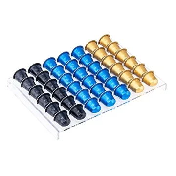 Sumerflos Coffee Pod Organizer for Nespresso Capsules