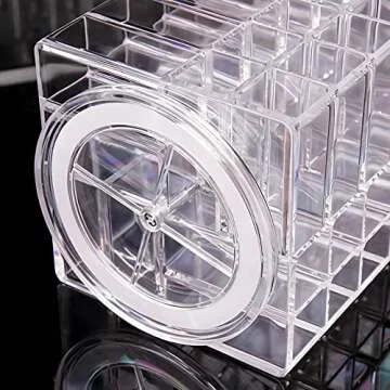 Sooyee Lipstick Organizer with 360 Degree Rotation