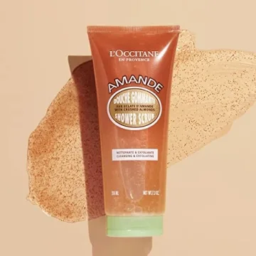 L'OCCITANE Almond Shower Scrub - Luxury Exfoliating Body Scrub