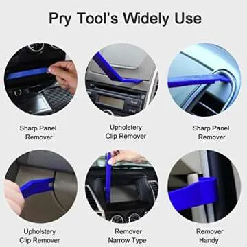 GLISTON 45pcs Adjustable Paintless Dent Repair Tool Kit