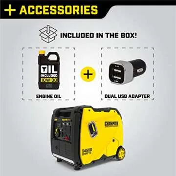Champion 4500-Watt RV Ready Portable Inverter Generator