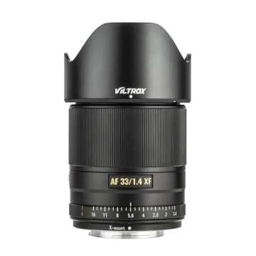 VILTROX 33mm F1.4 fujifilm X Mount f/1.4 XF AF Auto Focus Lens for Fujifilm Fuji X-Mount Camera X-T3 X-T2 X-H1 X20 X-T30 X-T20