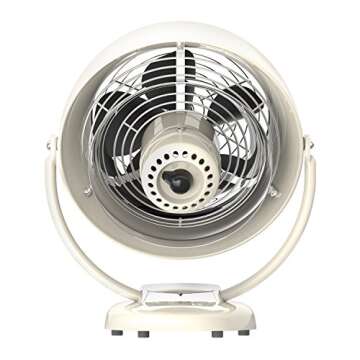 Vornado VFAN Vintage Fan - Retro Metal Air Circulator