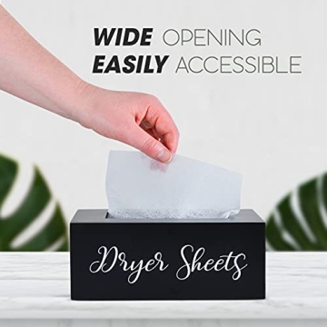 Rustic Dryer Sheet Dispenser for Stylish Laundry Rooms