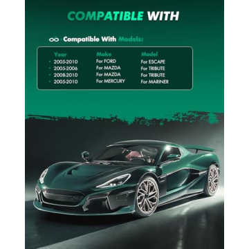 SCITOO Ceramic Brake Pads Kit for Ford Escape & More