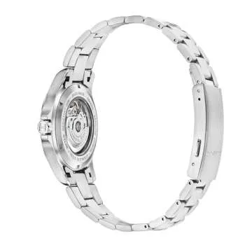 Hamilton Watch Khaki Field King Auto | Swiss Made | 40mm Stainless Steel Case | Black Dial Analog Watch | Silver Stainless Steel Bracelet (Model: H64455133)