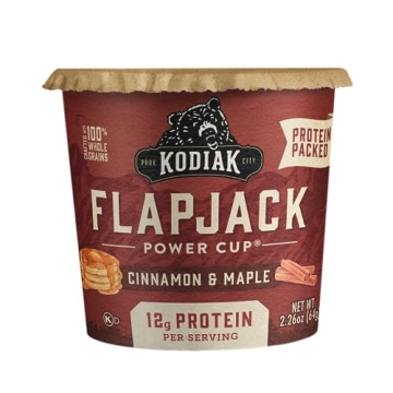 Kodiak Cakes Pancake Mix - Cinnamon Maple (Pack of 12)