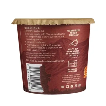 Kodiak Cakes Pancake Mix - Cinnamon Maple (Pack of 12)