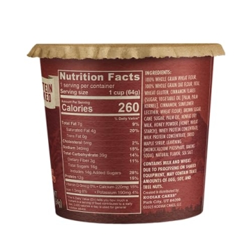 Kodiak Cakes Pancake Mix - Cinnamon Maple (Pack of 12)