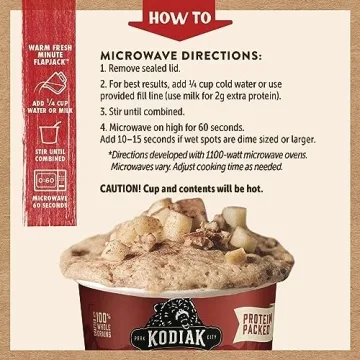 Kodiak Cakes Pancake Mix - Cinnamon Maple (Pack of 12)